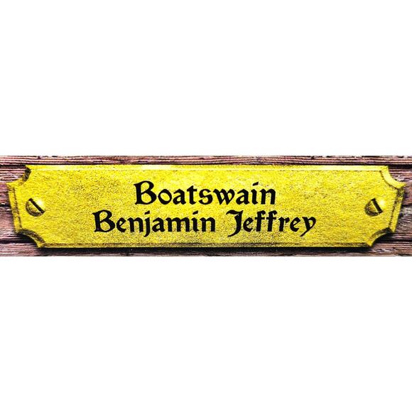 Safari Ltd The Swashbuckler Collection BOATSWAIN BENJAMIN JEFFERY New, See Pics! - Picture 4 of 7